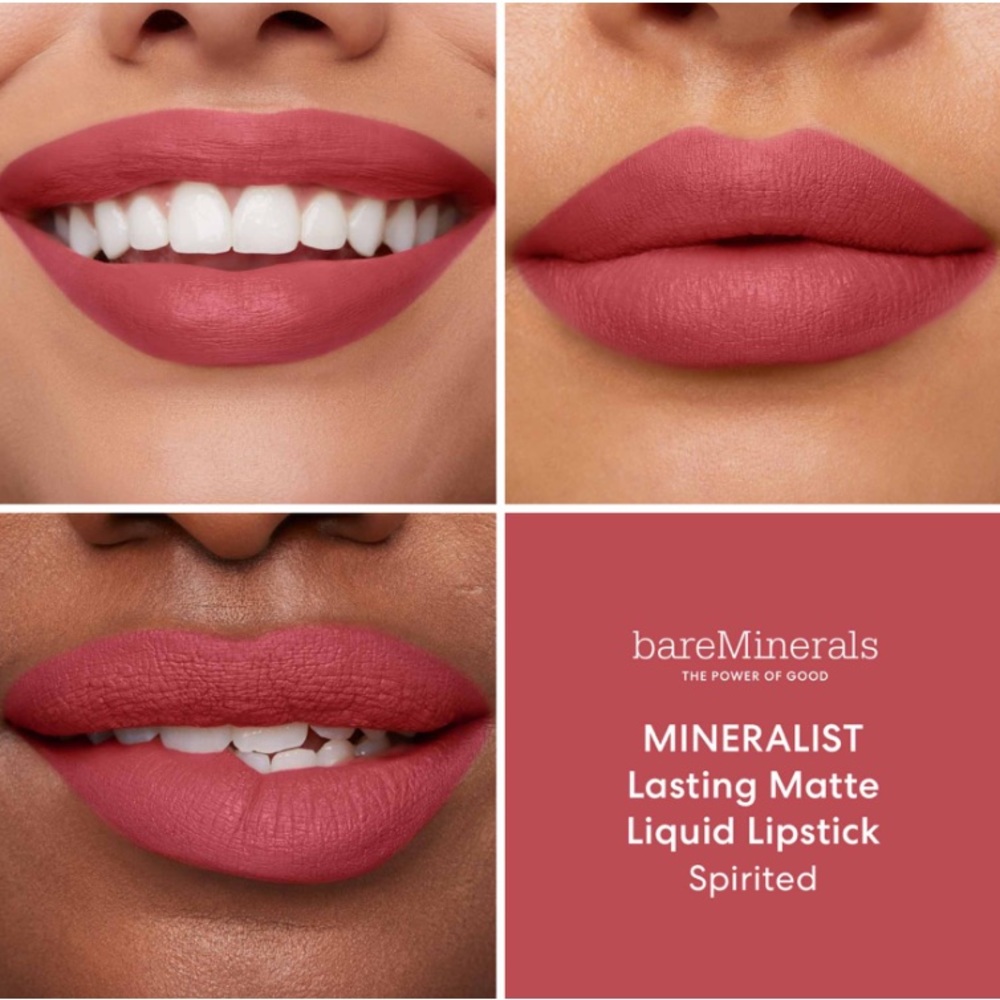 Bareminerals Mineralist Matte Liquid Lipstick Spirited